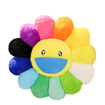 Smiley Flower Pillow